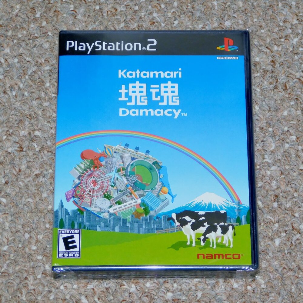 Katamari Damacy Sony PlayStation 2 PS2 Brand New Sealed Black Label